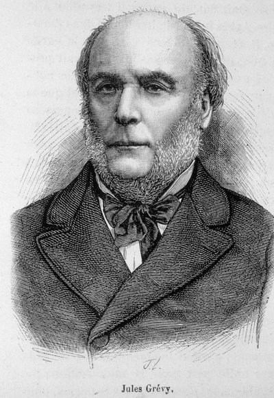 Portrett av Jules Grèvy (1807 - 1891), fransk politiker - i "" L