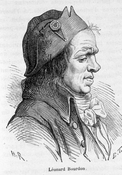 Portrait of Leonard Bourdon (1754-1807), French politician - in “” L