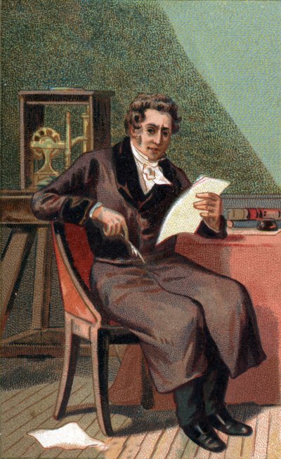 Portrait of Louis Jacques Thenard (1777 - 1857), French chemist. av French School
