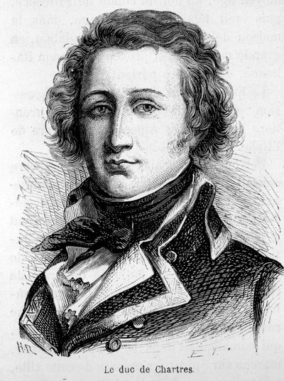 Portrett av Louis Philippe II Joseph, hertugen av Orléans og Chartres, kjent som Philippe Egalité av French School