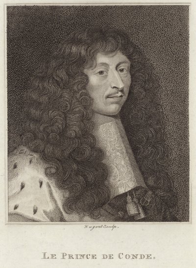 Portrett av Louis de Bourbon, prins av Condé av French School