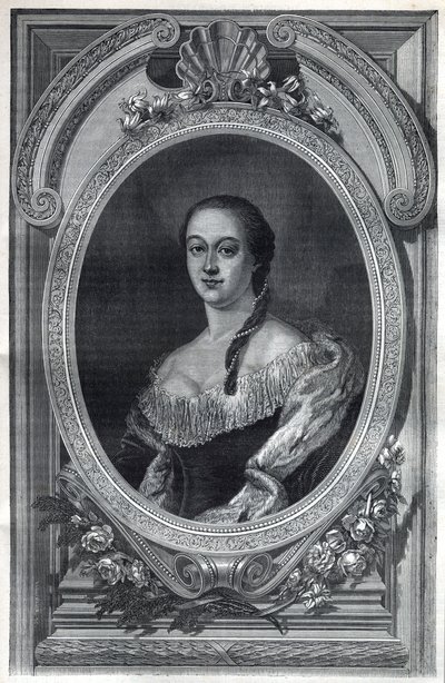 Portrait of Lucrece Borgia (Lucrezia Borgia av French School