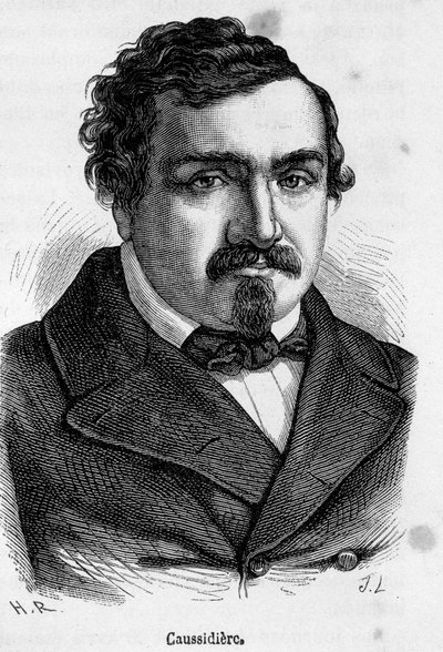 Portrait of Marc Caussidiere, French politician (1808-1861). av French School