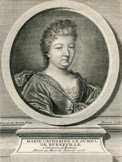 Portrett av Marie Catherine Le Jumel de Barneville av French School