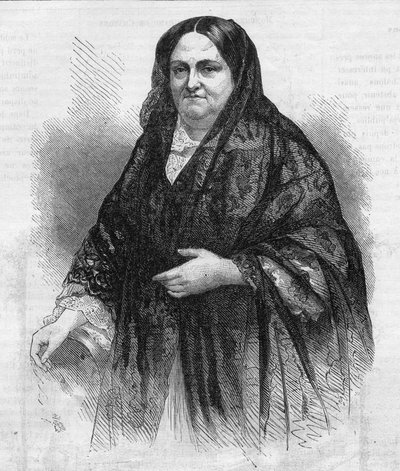 Portrait of Marie Christine Ferdinande de Bourbon av French School