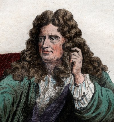 Portrett av Nicolas Boileau Despreaux (1636-1711), fransk poet og kritiker. av French School