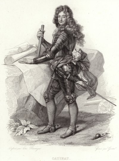 Portrett av Nicolas Catinat av French School