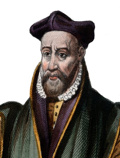 Portrett av Philibert Delorme (De Lorme) (De lOrme) (1510-1570), fransk arkitekt. av French School