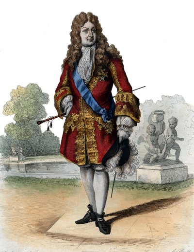 Portrett av Philippe II, hertug av Orleans (1674-1723). av French School