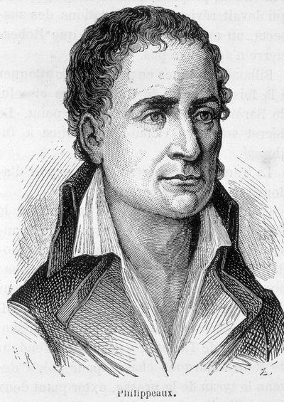 Portrett av Pierre Philippeaux av French School