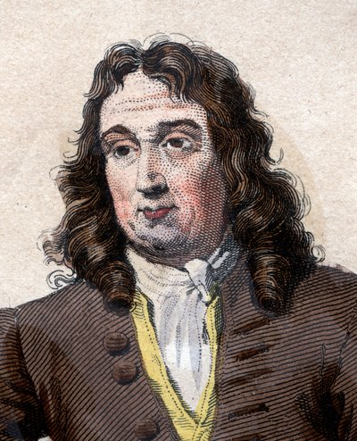 Portrett av Pierre Puget (1620-1694), fransk maler, skulptør, arkitekt og ingeniør. av French School