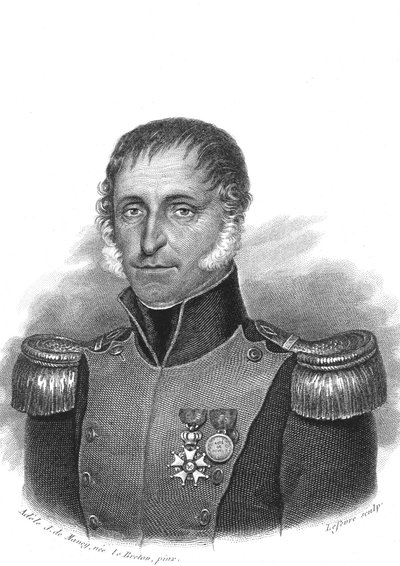 Portrett av Pierre Thomas Laurent Paillette (1776-1835) (gravering) av French School
