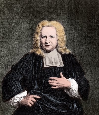 Portrett av Pieter (Petrus, Pierre) Van Musschenbroek (1692-1761), nederlandsk matematiker og fysiker av French School
