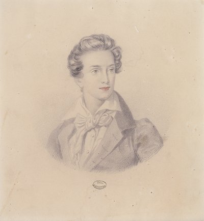 Portrett av prins Fritz Baciocchi av French School