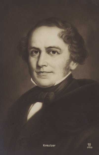 Portrett av Rodolphe Kreutzer av French School