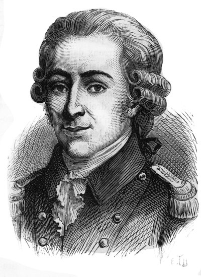 Portrett av Thomas de Mahy, Marquis de Favras (1744-1790). Gravering fra slutten av 1800-tallet. av French School
