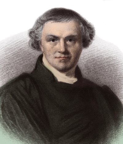 Portrett av William Whewell (1794-1866), britisk filosof og historiker. av French School