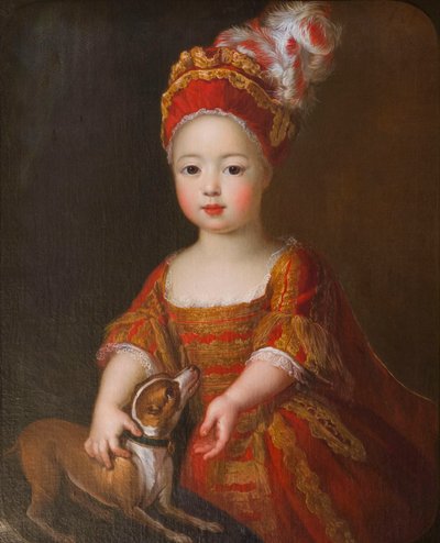 Portrett av den unge prinsen av Lorraine av French School