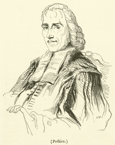 Pothier (gravering) av French School