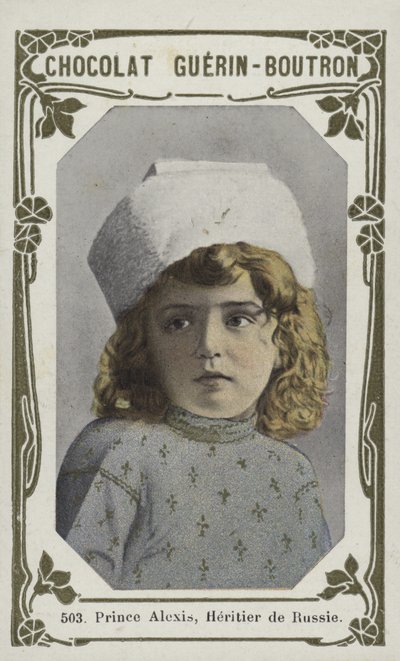 Prins Alexis, Heritier de Russie (farget bilde) av French School