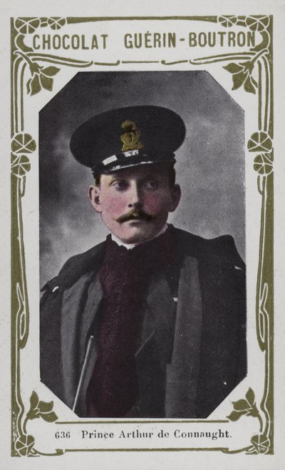 Prins Arthur de Connaught (farget bilde) av French School