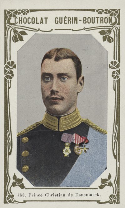 Prins Christian de Danemark (farget bilde) av French School