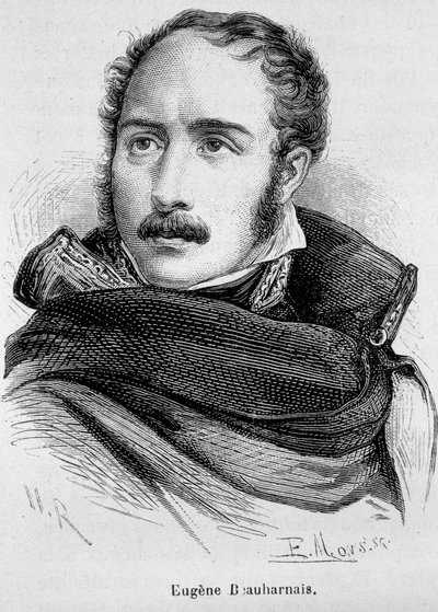 Prins Eugene Rose de Beauharnais (1781-1824, sønn av Alexandre de Beauharnais og Josephine) - i "" L