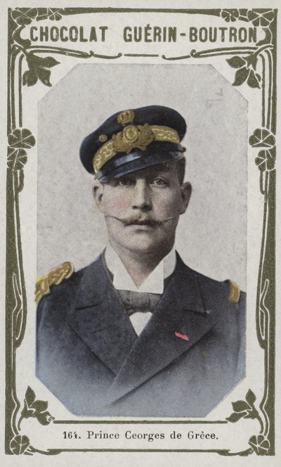 Prins George av Hellas (farget bilde) av French School