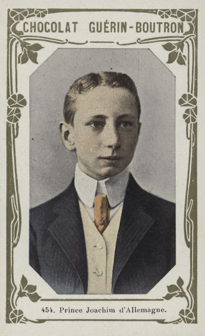 Prins Joachim dAllemagne (farget bilde) av French School