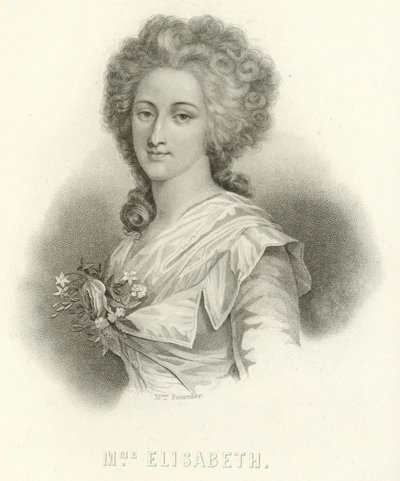Prinsesse Elisabeth av Frankrike av French School