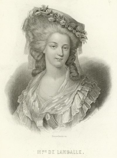 Prinsesse Maria Luisa av Savoy av French School