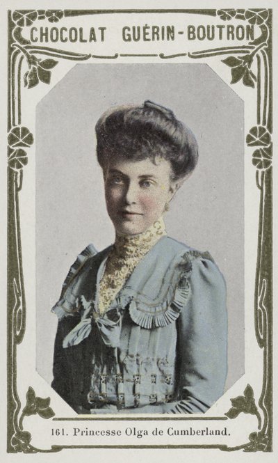 Prinsesse Olga de Cumberland (farget bilde) av French School