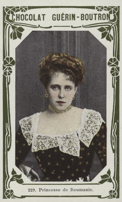 Prinsesse av Romania (farget bilde) av French School