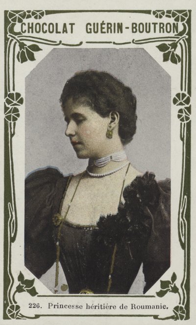 Kronprinsesse av Romania (farget bilde) av French School