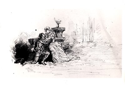 Produksjonshefte for Ruy Blas (1838) av Victor Hugo (1802-85), 1880 (penn og blekk på papir) av French School