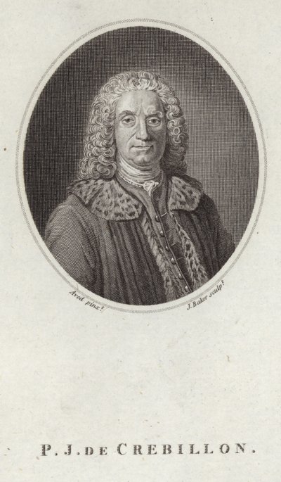 Prosper Jolyot de Crebillon av French School