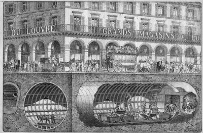 Public transport in Paris av French School