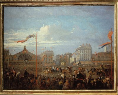 Dronning Victoria (1819-1901) ankommer Gare de l