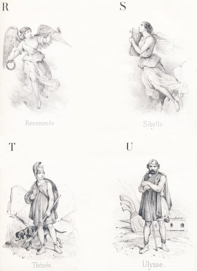 R S T U: Omdøpt, Sibyl, Thesee, Ulysses av French School