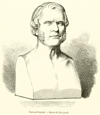 Raymond Gayrard (gravering) av French School