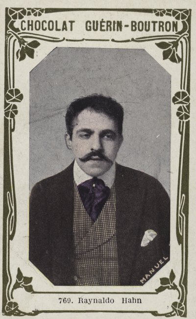 Reynaldo Hahn (farget bilde) av French School