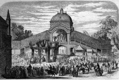 Religious Ceremony - 15 August 1858: Mass of the Assumption Celebree at the altar of the Pelerins of Saint Anne d