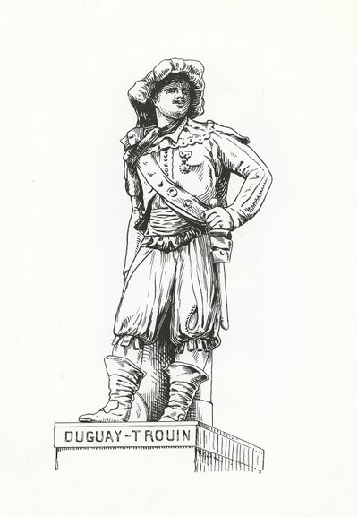 René Duguay-Trouin (gravering) av French School