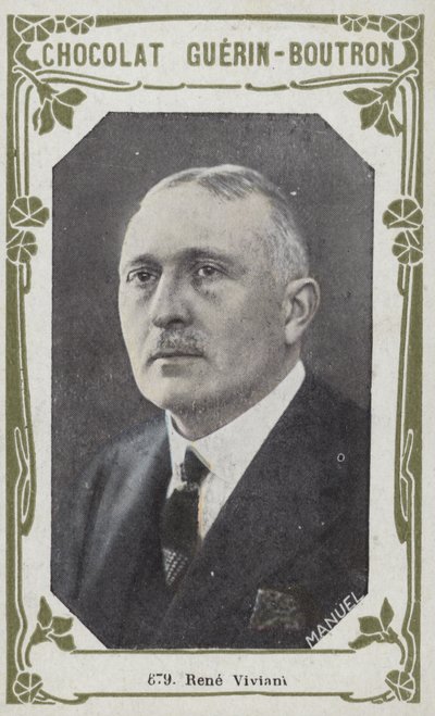 Rene Viviani (farget bilde) av French School
