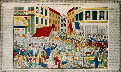 Republikansk opprør i Lyon, 9.–14. april 1834 av French School
