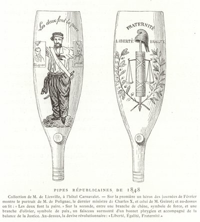 Republikanske rør, revolusjonen av 1848, Frankrike av French School