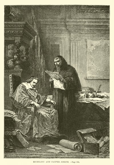 Richelieu og far Joseph av French School