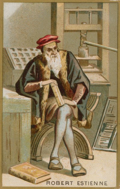 Robert Estienne av French School