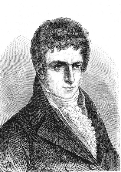 Robert FULTON (1765-1815), amerikansk ingeniør og oppfinner (dampbåt). av French School