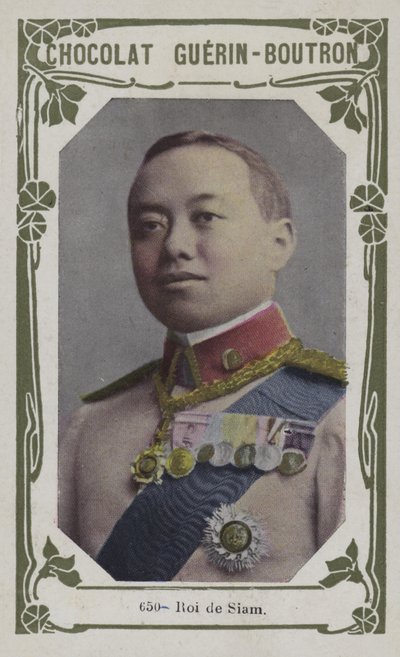 Roi de Siam (farget bilde) av French School